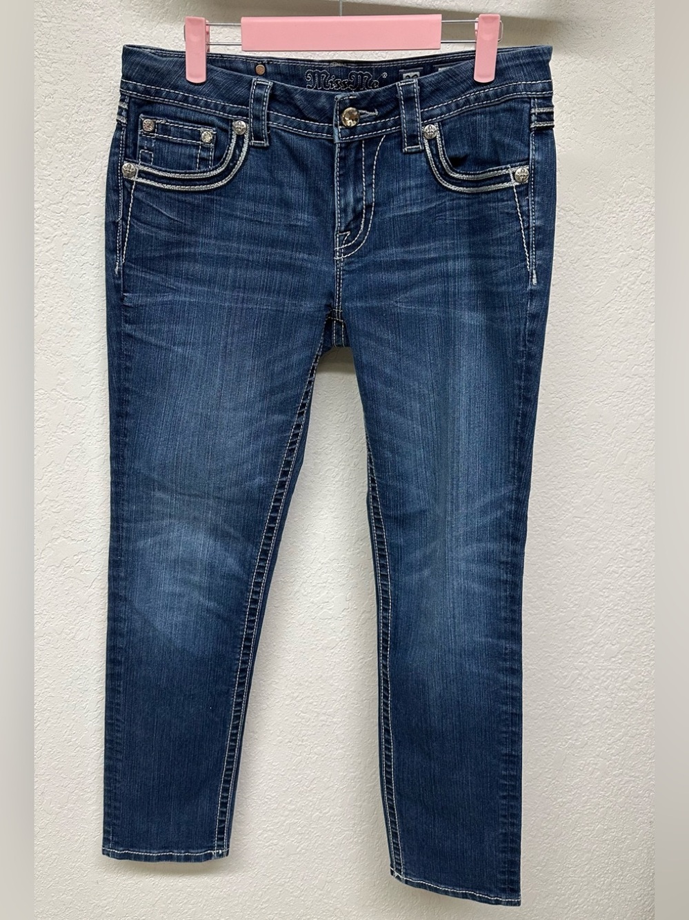 Miss Me JE5890ES3R Blue Easy Skinny Jeans 31” inseam